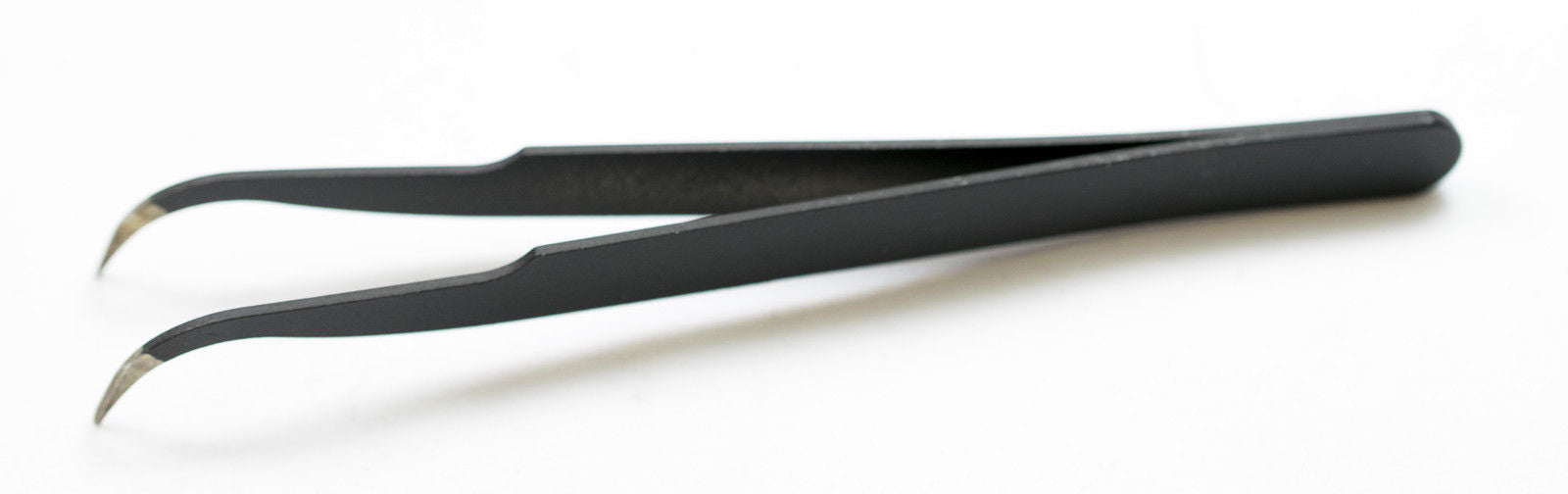 Edelstahl-Pinzette gebogen (Spitzpinzette) antimagnetisch mit gehärteten Spitzen